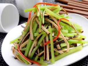 豆腐干美食